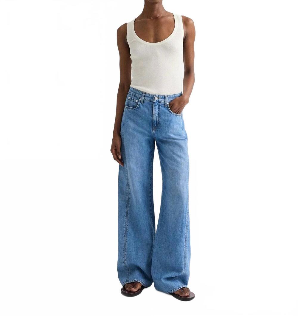 NEW TWP west 11th mid rise jean in vintage wash
